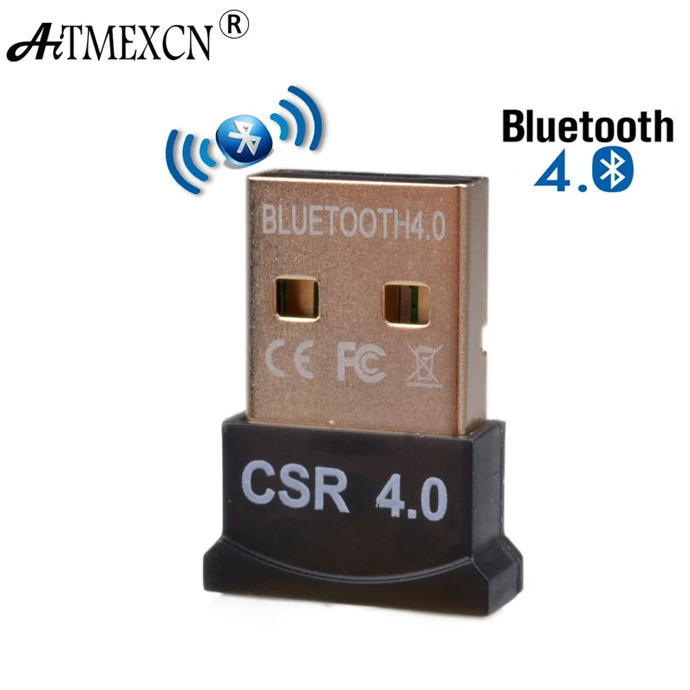 Mini USB Bluetooth V4.0 Adapter Modo Dual Wireless Dongle CSR 4.0 USB2.0/3.0 20m 3Mbps for