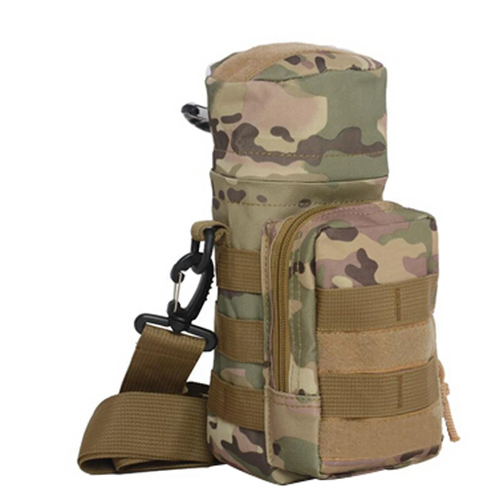 

Molle Gear Water Bottle Pouch Kettle Waist Shoulder Bag for Army Fans Colorful Bottle Bags
