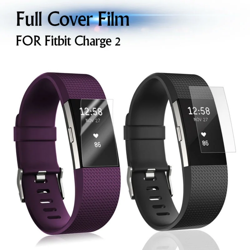 5 шт./партия Защитная пленка для экрана для fitcharge 2 Fit bit Браслет для Fitbit Ionic charge2 защитная пленка не закаленное стекло