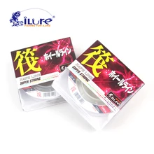 ILure 100 м катушка спиннинга для лодки линия 8XPE плот 0,6# до 2# плавающая линия цветные провода