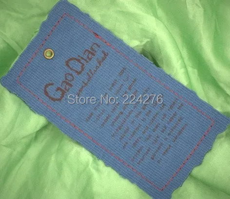 woven hang tag 