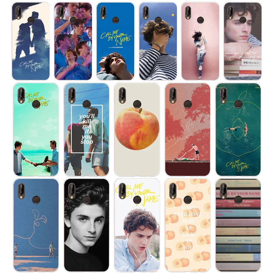 

206SD Call Me by Your Name Soft Silicone Tpu Cover Case for Honor 10 huawei p mate 10 20 lite y5 y6 prime 2018