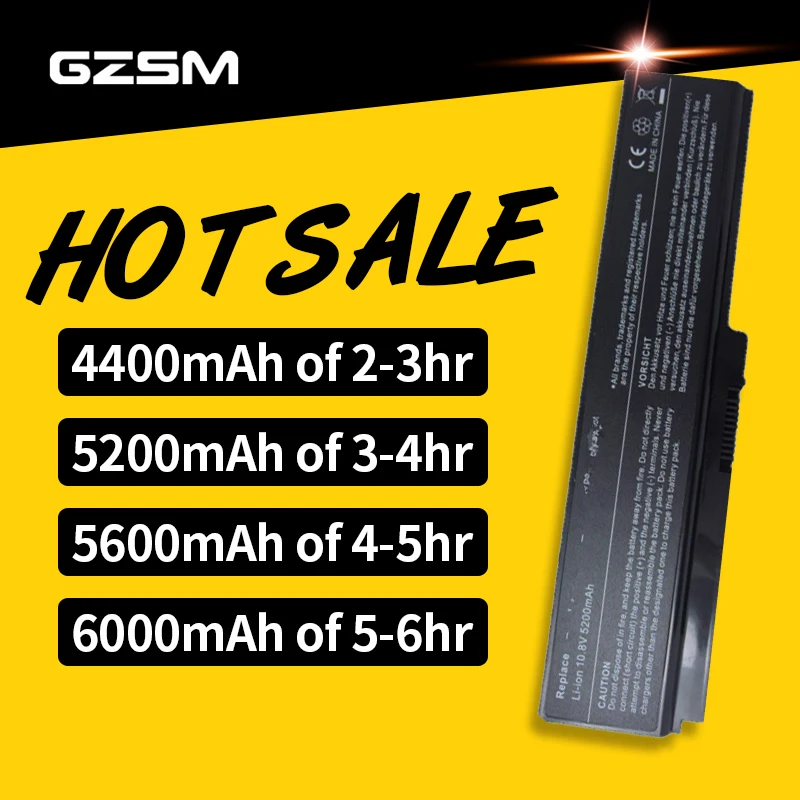 GZSM ноутбук Батарея L510 для Toshiba L515 L600 L630 L635 ноутбука L640 L645 L645D L650 L655 L655D L670 L670D |
