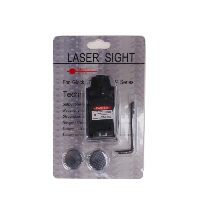 

Hunt Tactical Glock Laser Sight Rear Red Laser High Base Aiming fit Airsoft Glock 17 18C 19 22 23 25 26 27 28 31 32 33 34 35 37