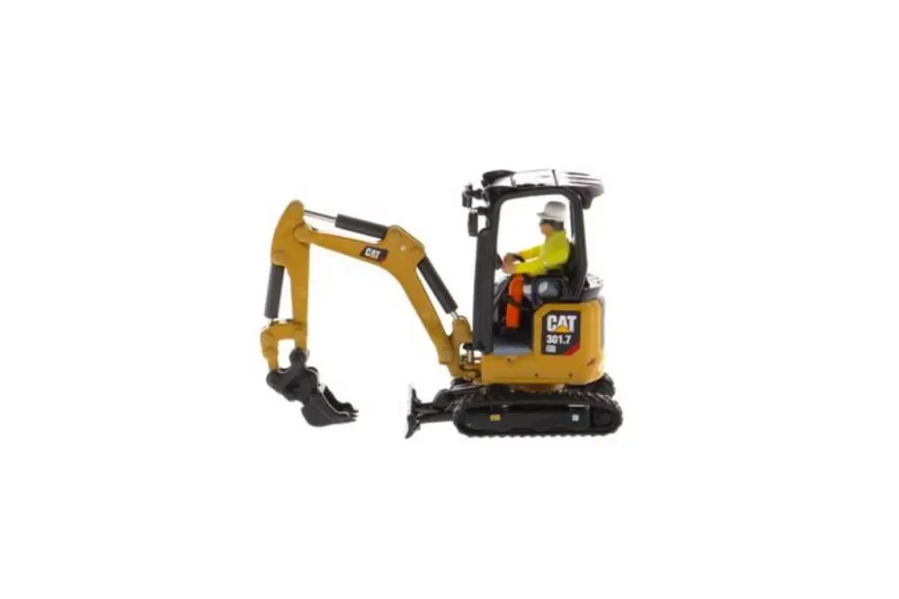 Diecast Masters 1/50 Caterpillar Cat 301.7 CR Mini Hydraulic Excavator Next Generation 85597