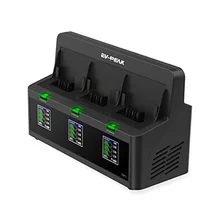 EV-PEAK DP2 3 Channels 35W/CH 3.5A/CH Bebop Drone 2 Battery Charger with Balance Current 400mA Be the first to review this item