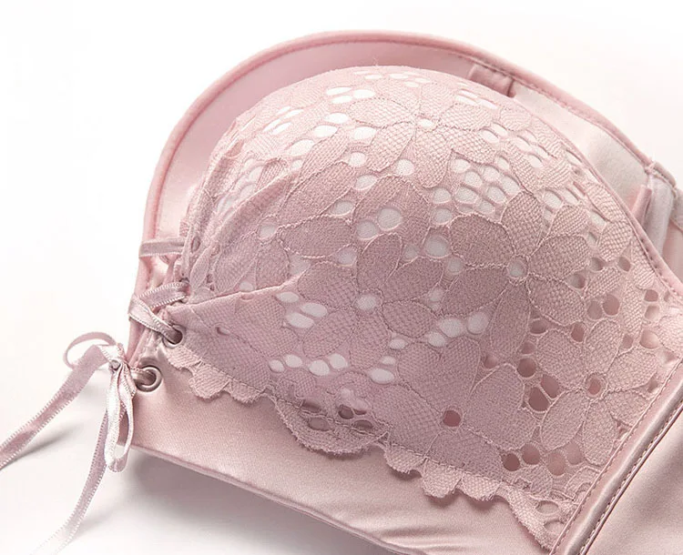 Strapless Bra Push Up Sexy Lace Bra Strapless Bralette Lace Bralette Top Invisible Bra Cotton Wire Free 6