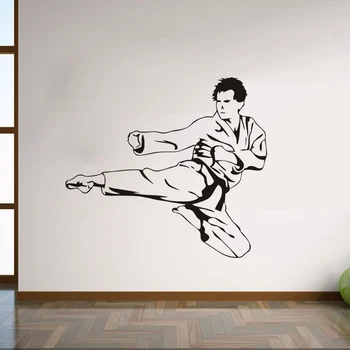 

Blood taekwondo martial arts vinyl wall decal home decor living room bedroom diy art mural removable wall stickers