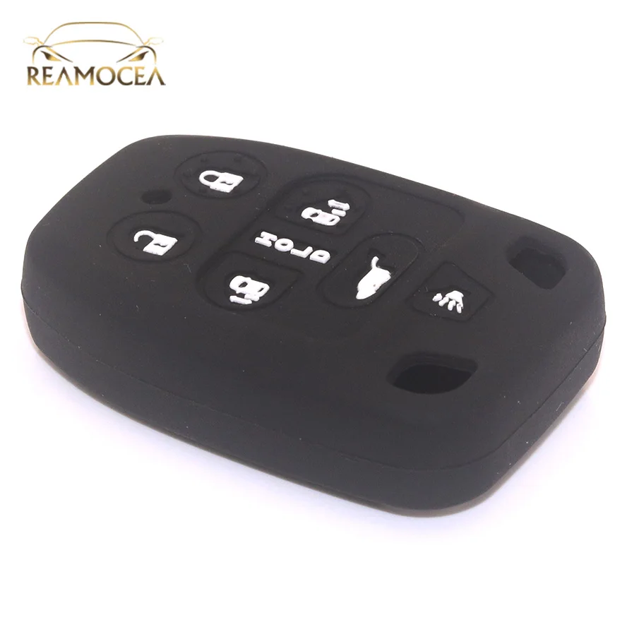 Reamocea 6 Buttons Car Silicone Remote Flip Key Cover Case Holder Fob Shell Fit For Honda Odyssey 2011 2012 2013 2014 | Автомобили и