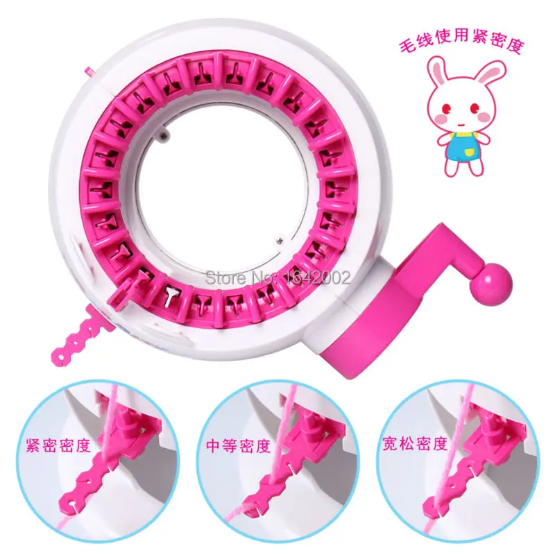 Smart Weaver Knitting Kit Machine for all kids Quick Knit Loom Easy to Use DIY Manual Hats Scarves Children Weaving Loom toys