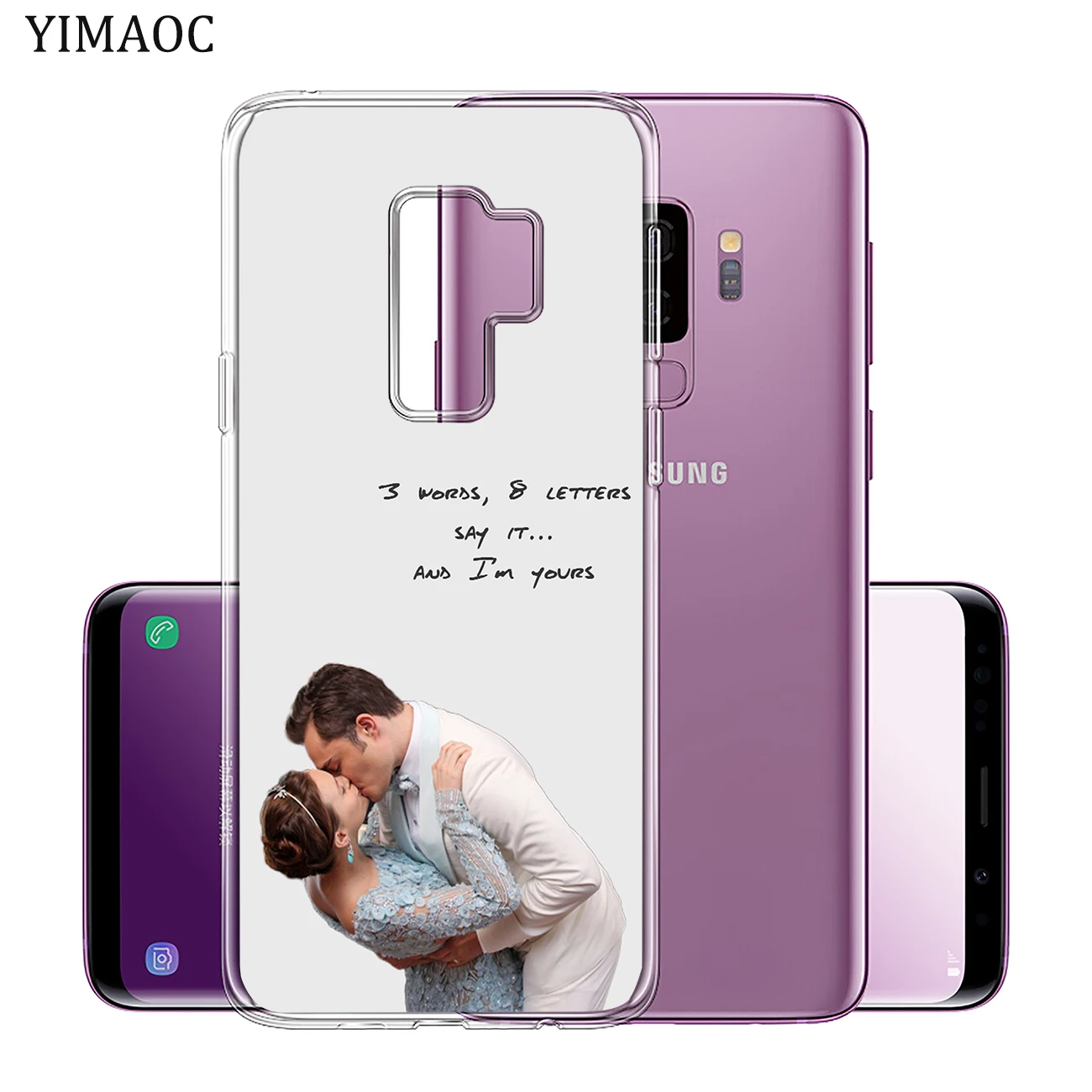 Мягкий силиконовый чехол для телефона YIMAOC Gossip Girl из ТПУ Samsung Galaxy S10 S9 S8 Note 10 Plus S7 Edge