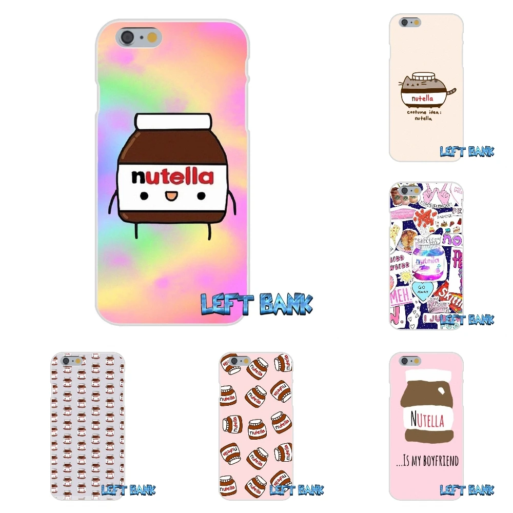 Для iPhone 4 4S 5 5S 5C SE 6 6S 7 Plus Tumblr Nutella Мягкий Силиконовый ТПУ прозрачный чехол |