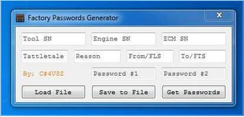 

New 2017 for ET FACTORY PASSWORDS GENERATOR [USB dongle] Support Windows