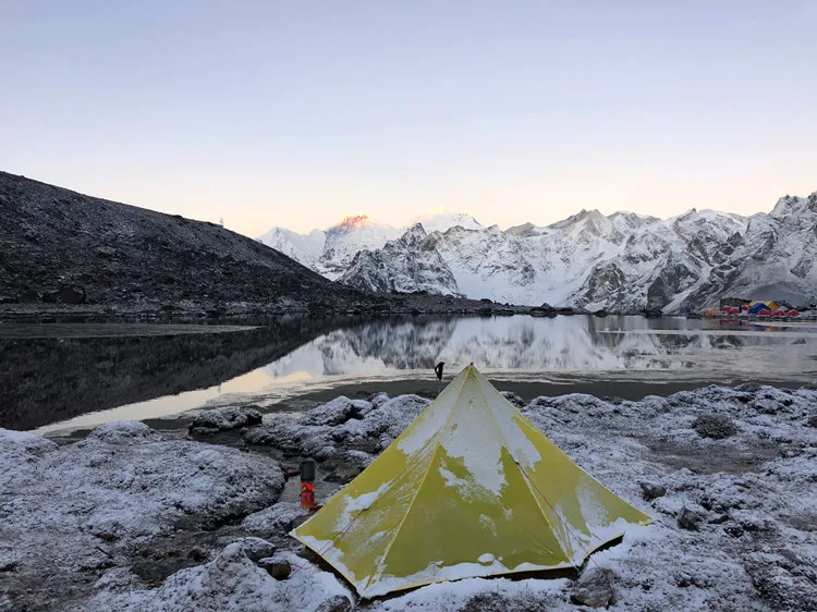 3F UL GEAR Lanshan 1 палатка Oudoor 1 человек Сверхлегкая палатка для кемпинга 3 сезона профессиональная 15D Silnylon Бесшумная палатка