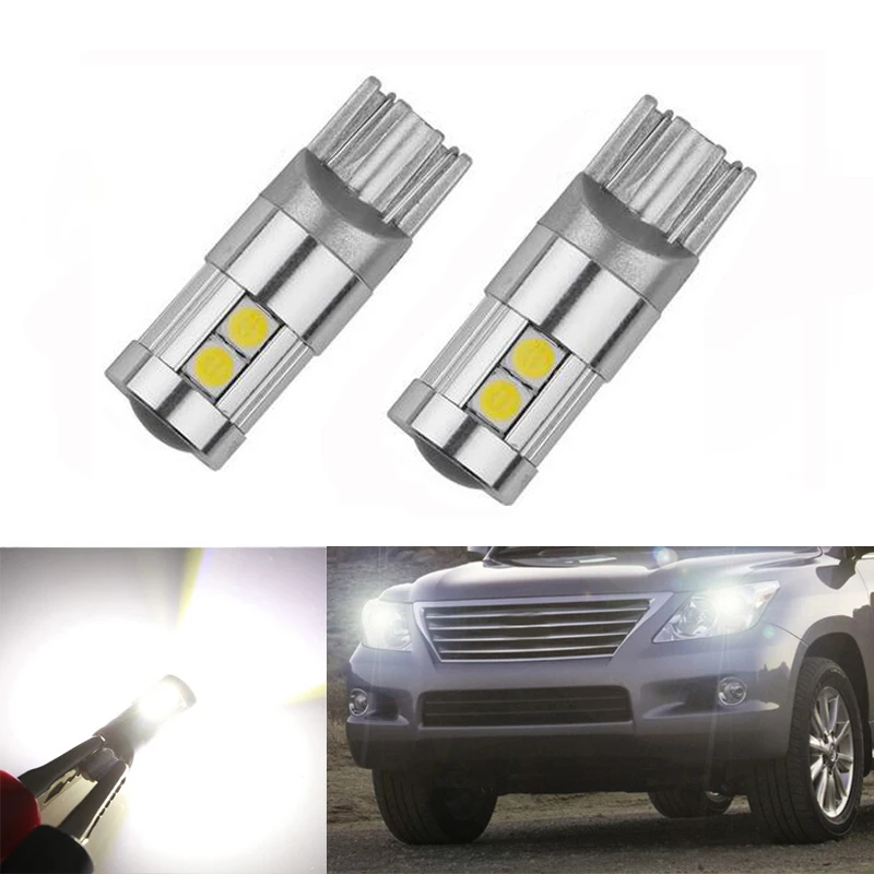 2x T10 W5W светодиодные клиновидные лампы для lexus rx300 rx330 rx350 is200 is250 lx570 lx470 gs300 gx47