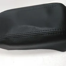 Натуральная кожа защитная накладка подлокотник коробка крышка для hyundai Tucson PU бежевый серый черный Центральная консоль подлокотник кожаный чехол