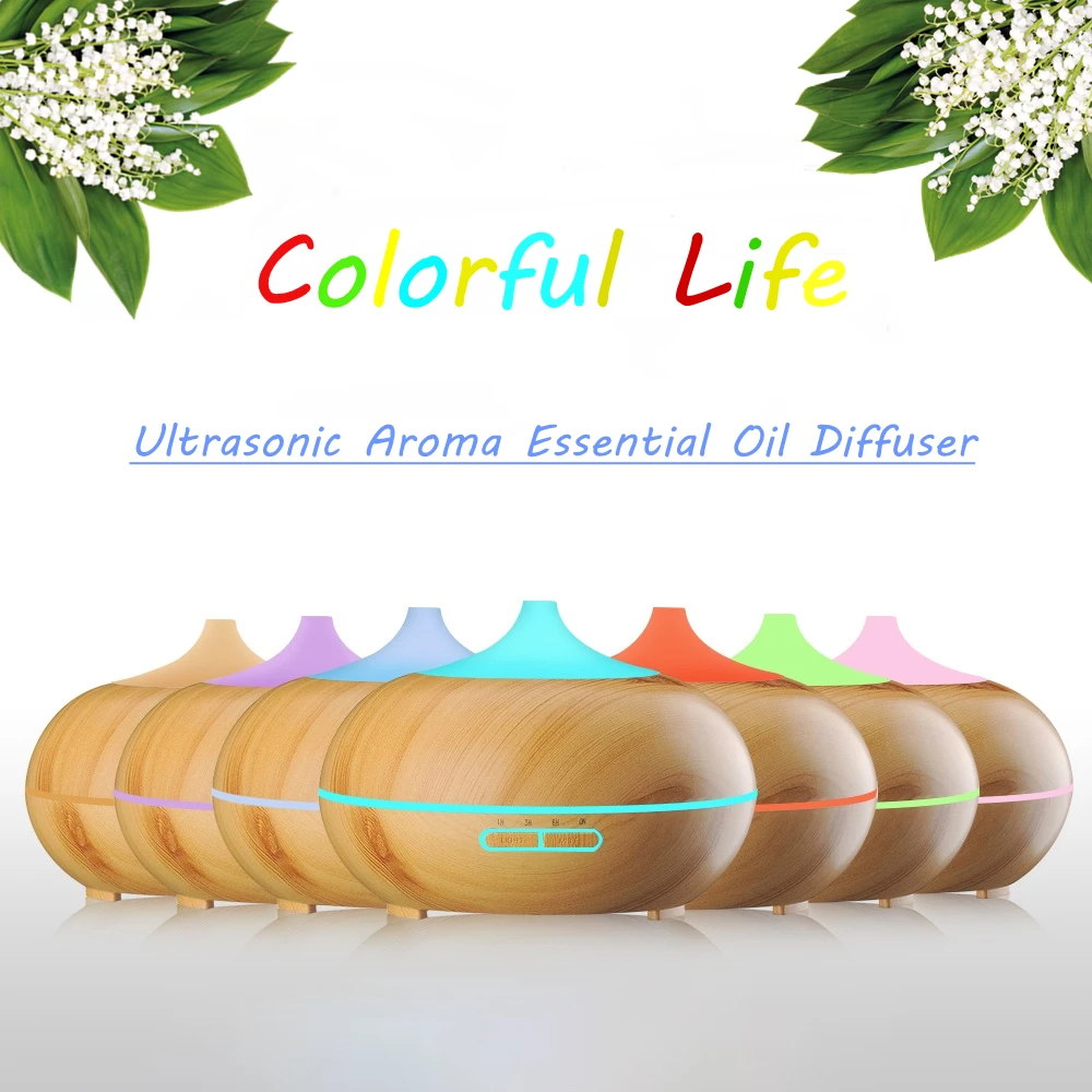 Diffuserlove 300 мл увлажнитель воздуха Арома эфирное масло диффузор ультразвуковой с 7