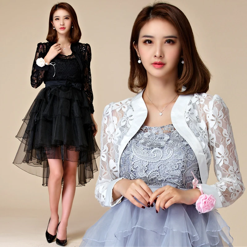 ladies lace evening jackets