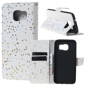 

30pcs/lot For Huawei Y5 2017 Bling Bling Book Style Leather Case With Stand