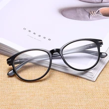 Модные легкие дешевые очки для чтения с полной оправой, унисекс полимерные линзы 1,0-4,0 диоптрий JN T18146-1