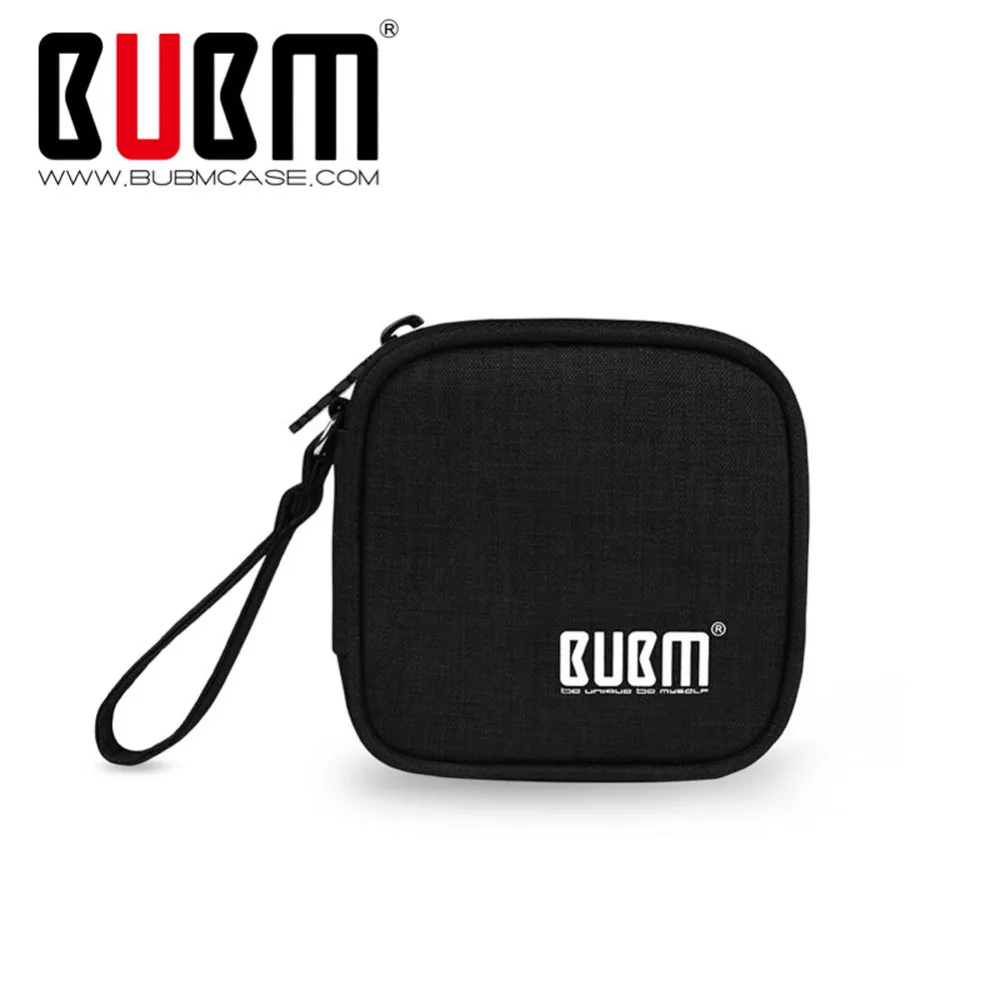 

BUBM Earphone Carrying Case Holder Storage Bag USB Gadget Organizer Headphone Mini Pouch for Earbuds, Airpods, Cable, USB Drive