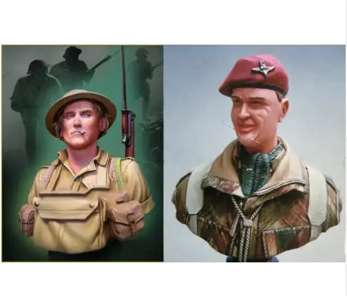 

1/10 big british paratrooper and Battle of 1942 toy Resin Model Miniature Kit unassembly Unpainted