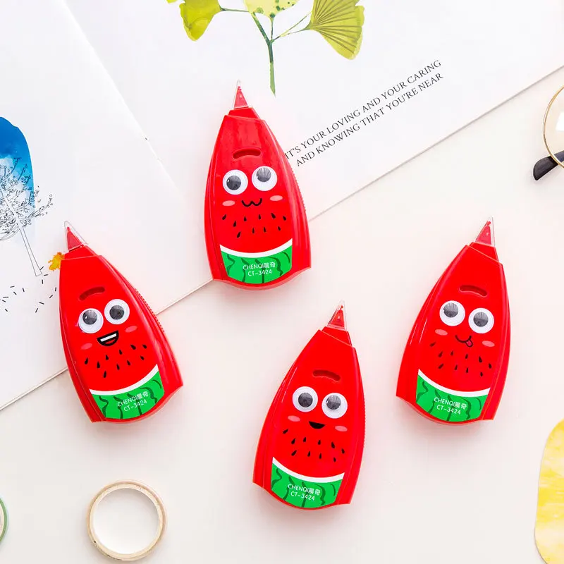 

Fruit Emoji Decoration Correction Tape Decorative tape sticker stationery office school supplies Promotional Gift