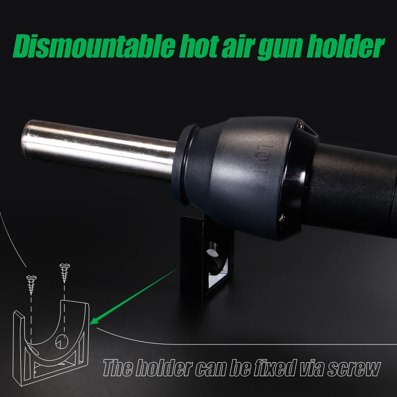 WEP 8858-I 650W Hot Air Gun Portable BGA Solder Rework Station Heat Gun Hair Dryer 8858 Upgraded Version WEP 8858-I 650W Hot Air Gun Portable BGA Solder Rework Station Heat Gun Hair Dryer 8858 Upgraded Version