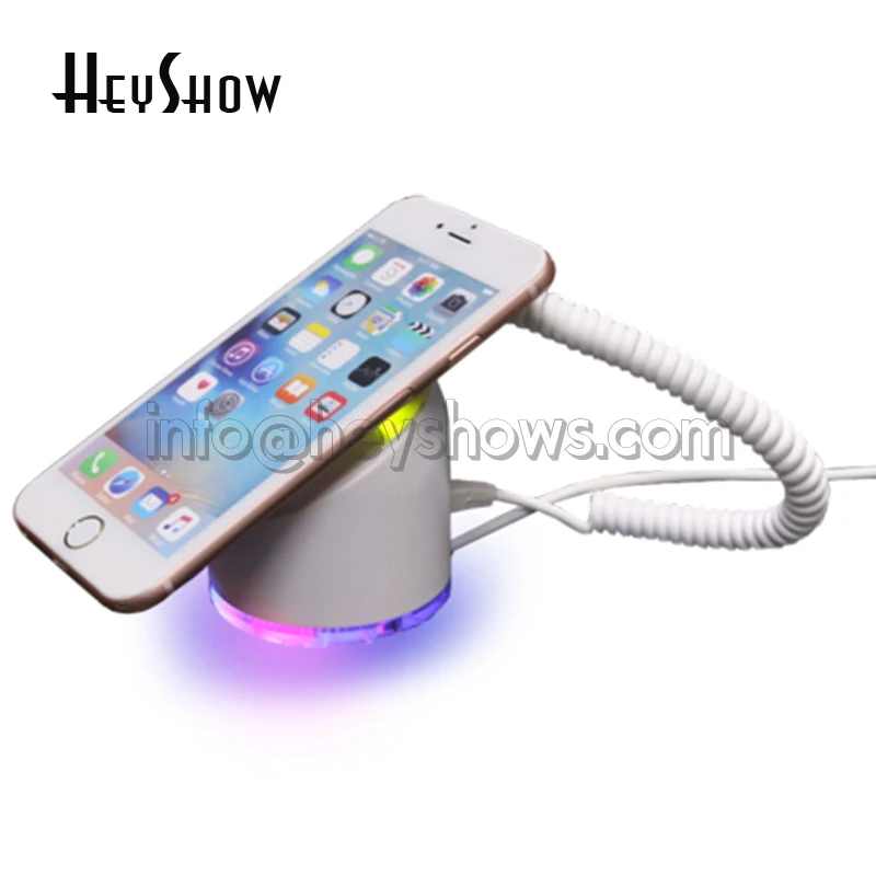 

Mobile Phone Burglar Alarm System, Tablet Security Display Stand, CellPhone Anti-Theft Device Holder for Phone Store, 10 PCs/Lot