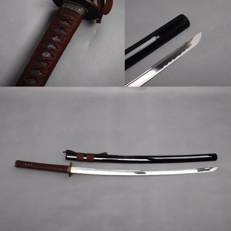 Горячие дешевые настоящие мечи катаны на продажу espada katanas samurai японские катана из