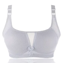 Женское нижнее белье большого размера тонкий разрез модный бюстгальтер без стального кольца хлопковый бюстгальтер бесшовное дышащее, удобное нижнее бельё