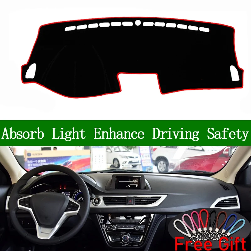 

For changan Alsvin V7 2015 2016 Car Dashboard Cover Dash Mat Dash Board Pad Carpet Dashmat