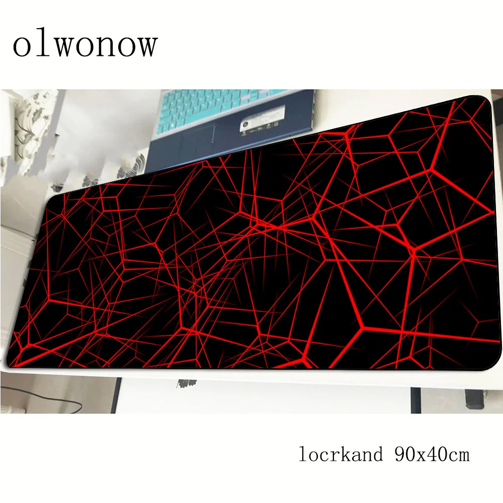  Mouse pad For Steelseries mouse Triangle wallpaper Extended large gaming Mouse pad for keyboard and