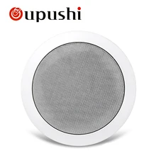 Oupushi домашняя Hi-Fi система объемного звука 8ohm Coaxia потолочный динамик сопротивление стены стерео аудио портативный фон музыкальная система