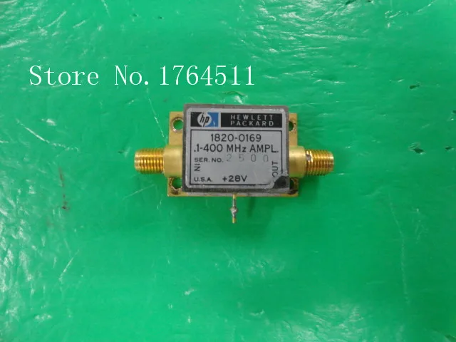 

[BELLA] ORIGINAL 1820-0169 0.1-400MHZ 25dB 28V low noise amplifier SMA