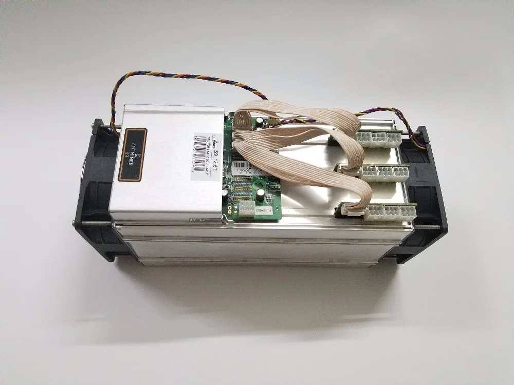 Майнер для биткоинов YUNHUI новый AntMiner S9 13 5 T (без блока питания) устройство майнинга