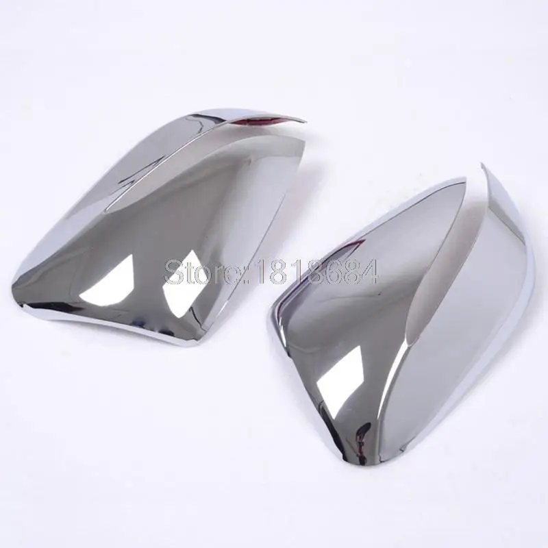 For Hyundai Santa Fe 2013 2015 ABS Chrome Side Door Back Mirrors