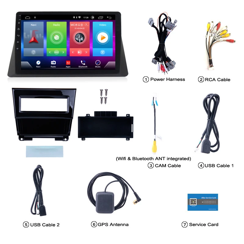 Discount Smart Full touch Android 8.1 car gps navigation player for Honda Accord 8th 2009 stereo radio bluetooth multimedia DSP head unit 0