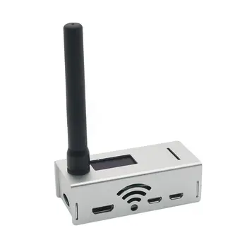 

HOT-32Bit MMDVM Hotspot Module+OLED Antenna Support P25 DMR YSF+Raspberry Pi Silver