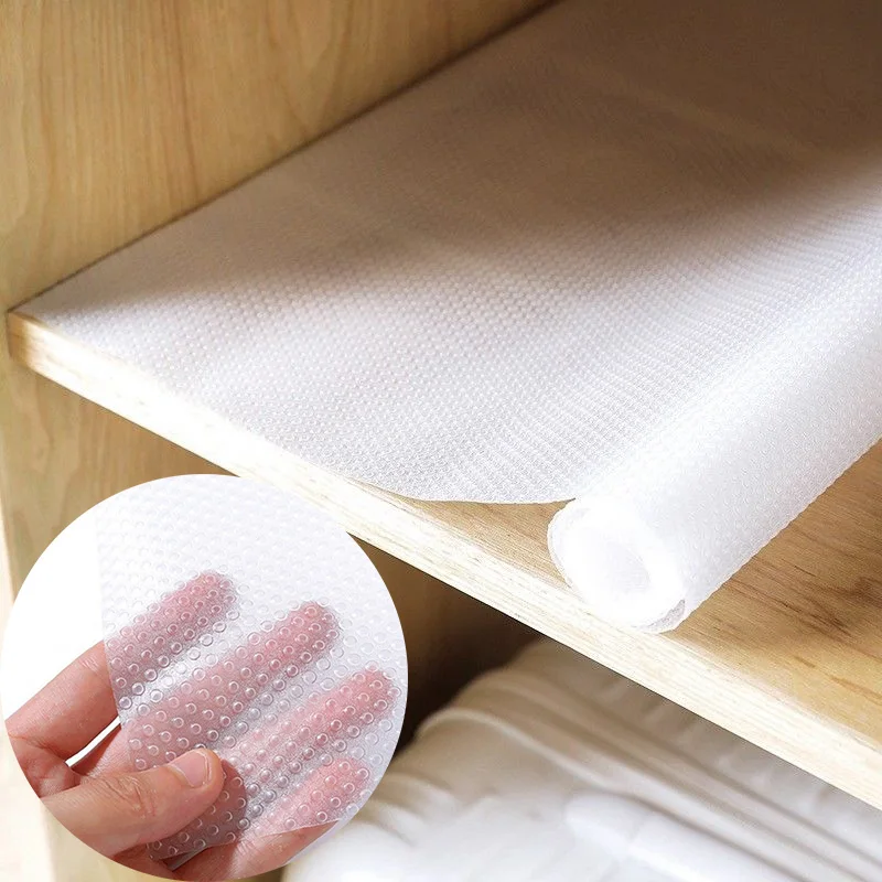 

30x150cm EVA can cut cabinets pad paper drawer thick waterproof moisture kitchen stickers home wardrobe pad shoes cabinet mat