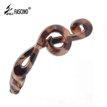 Полимерные музыкальные ноты, разноцветные заколки для волос, высокое качество, модные заколки для волос, заколки для девочек и женщин, украшения для волос(LG830001