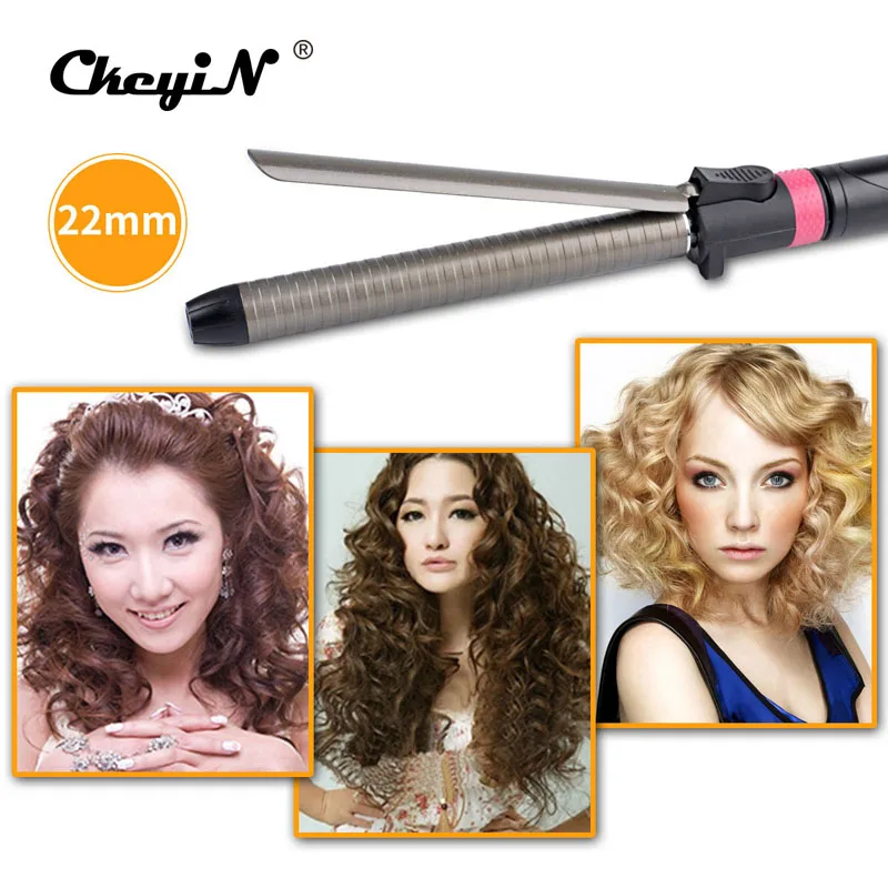 9 22 25 32 мм щипцы для завивки волос Инструменты для укладки глубокая волна ЖК-цифровой Титан Профессиональные волосы Вэйвер Волшебные щипцы для завивки S42