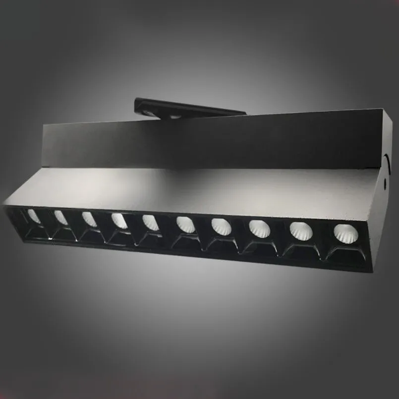 

new type 30W CREE LED Track Lamp Lights Rail Spotlights Leds Tracking Fixture Spot Lights Reflectors for clothes Store