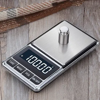 

Jewelry scale balance gram scale palm scale 100/500*0.01g Precision Electronic Balance Portable electronic pocket scale
