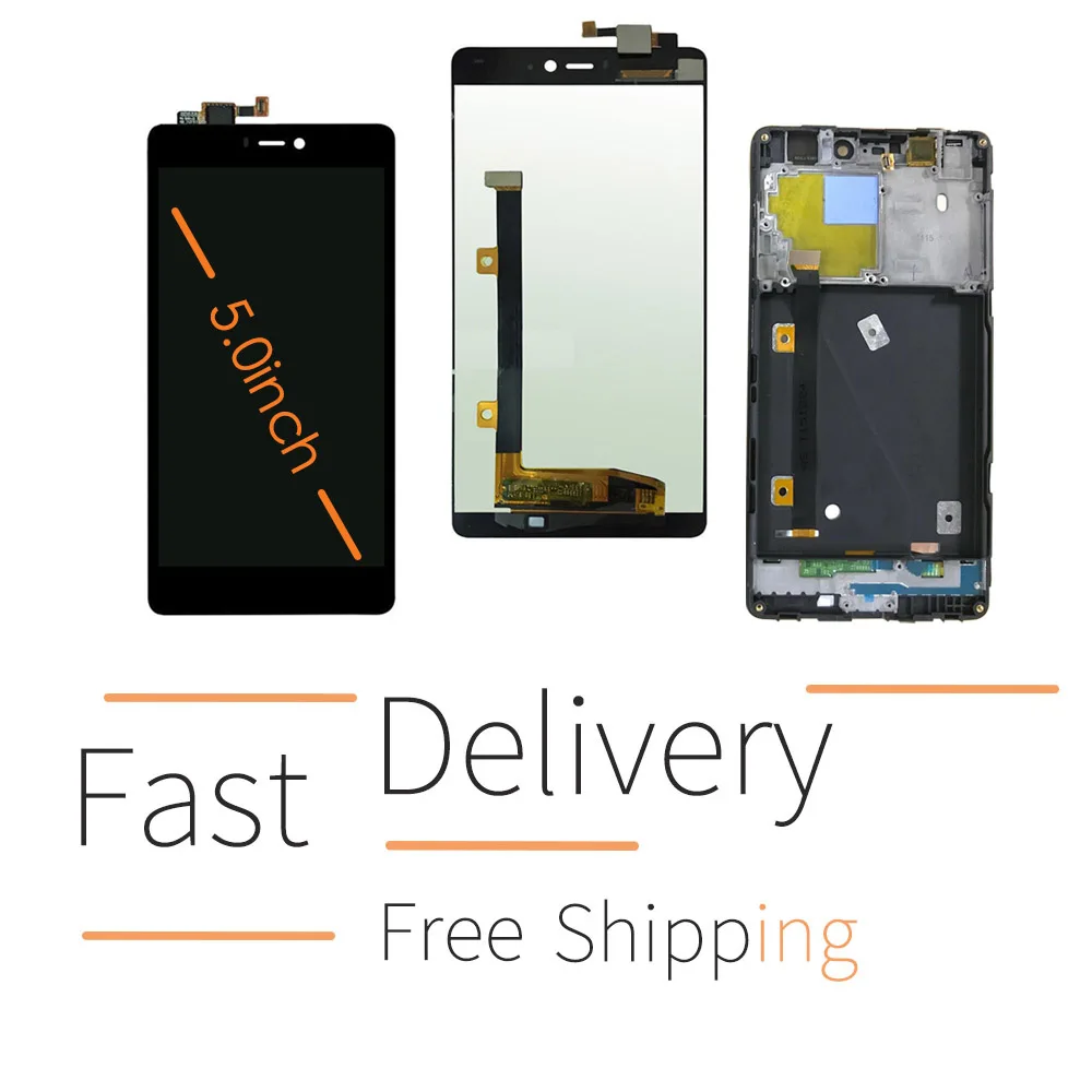 5 0 &quotAAA Качество LCD для XIAOMI Mi 4i сенсорный экран с рамкой Mi4i ЖК дисплей дигитайзер