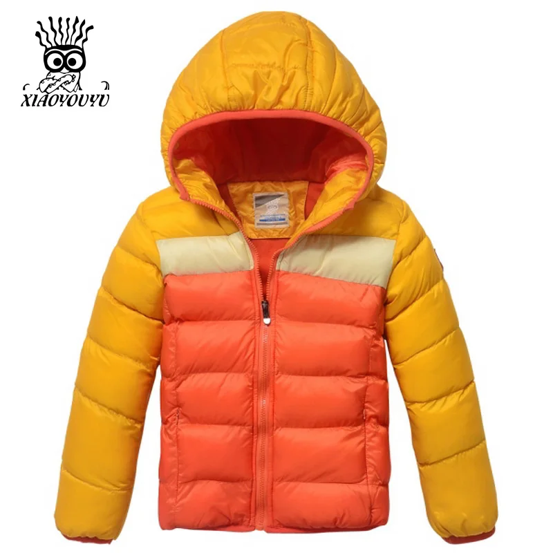 XIAOYOUYU Size 120 160 Children Outdoor Winter Jacket