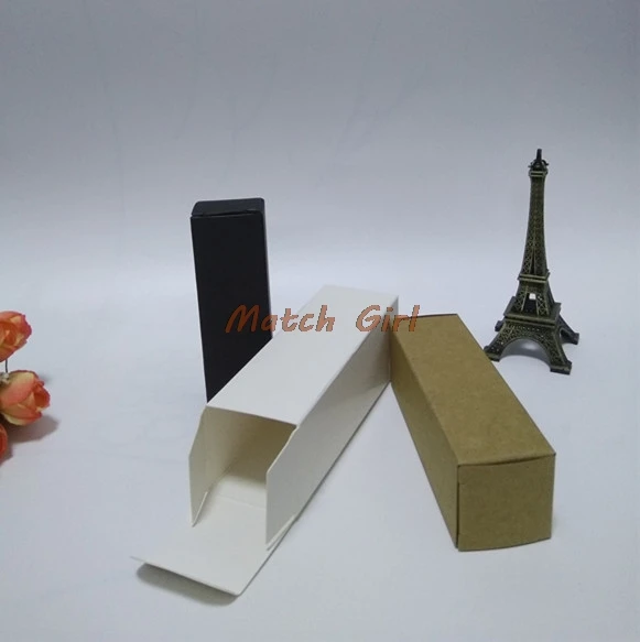 100pcs/lot-3.6*3.6*10.5cm 30ml Kraft Paper Gift Boxes Dropper Essential Oil Bottle Box Cosmetics Storage Boxes valve tubes