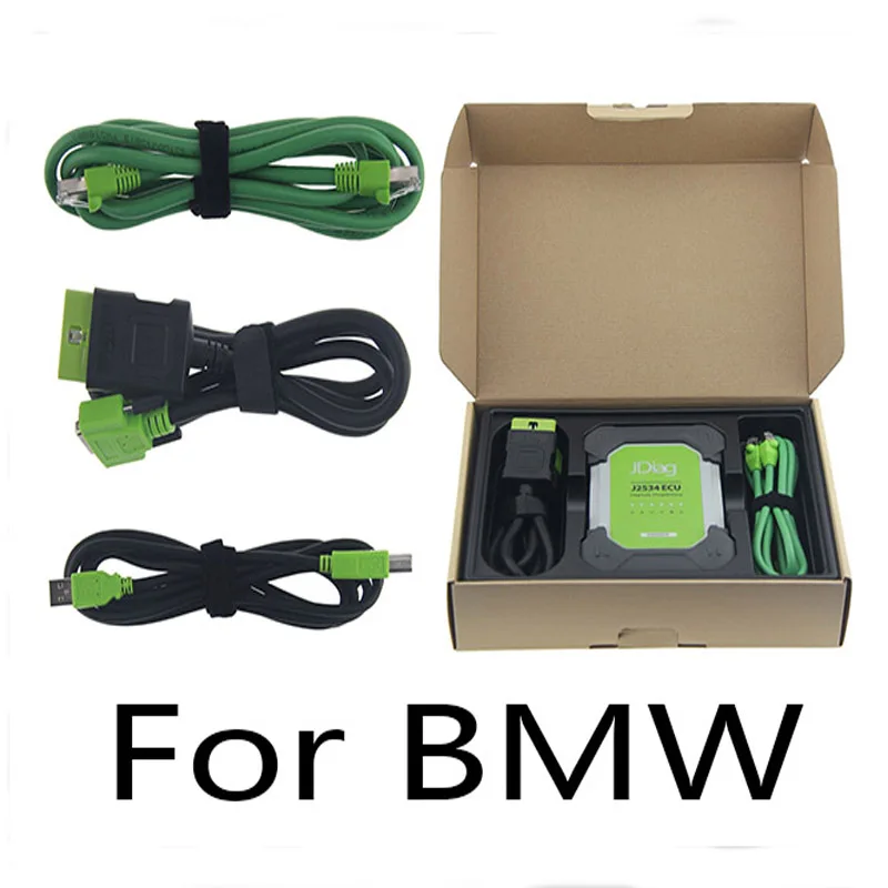 JDiag Elite II Pro J2534 диагностический и ECU программный инструмент для bmw с бесплатным