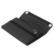 7W Solar Charger Solar Panel Camping Travel Portable Outdoor Foldable For Cellphone Mobile Tablet Kits USB Battery Charging Ki