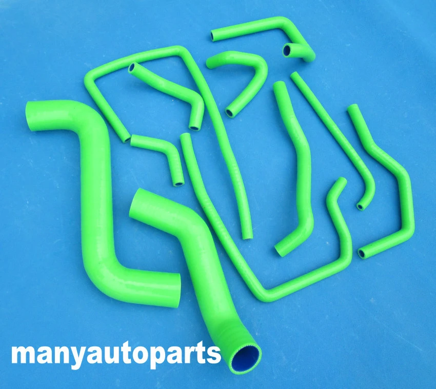 Subaru Impreza WRX/Sti Silicone Vacuum Hose kitGreen Car Tuning